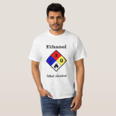 T-shirt de l'éthanol MSDS (Devant entier)