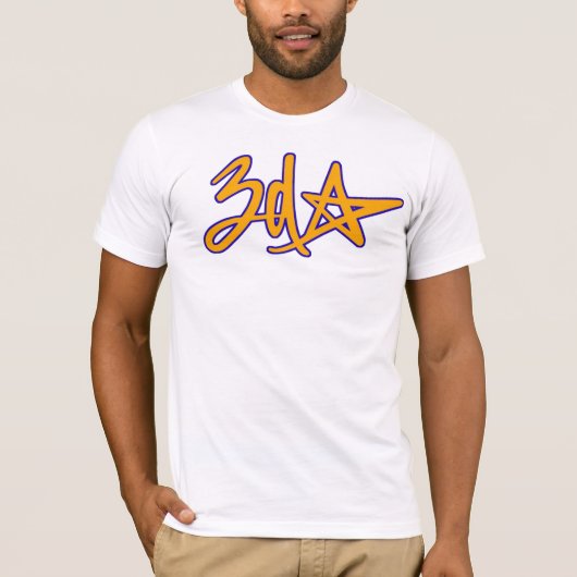 T-shirt de l'étoile 3d (Devant)