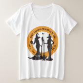 T-shirt de l'événement Witches Walk (Design devant)