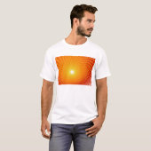 T-shirt de lever de soleil (Devant entier)