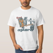 T-shirt de l'explorateur d'espace papa - Tee de st