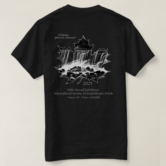 T-shirt de l'exposition ISSA 2021 - chemises de co (Design dos)
