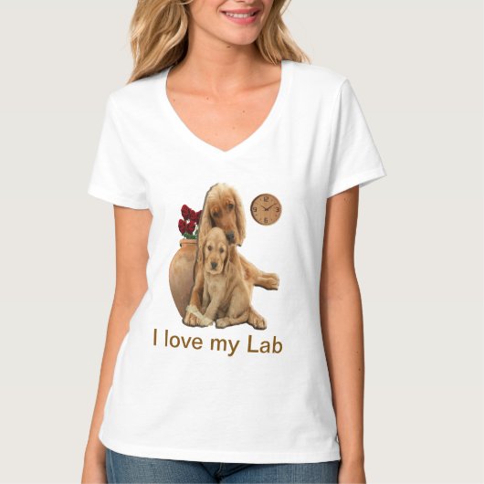 T-shirt de l'extracteur Labrador (Devant)