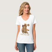 T-shirt de l'extracteur Labrador (Devant entier)