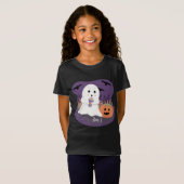 T-shirt de l'Halloween Ghost Enfant mignon (Devant entier)