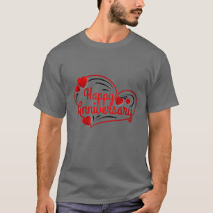 T-shirt de l'heureux anniversaire