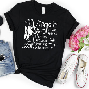 T-shirt de l'Horoscope Zodiac Virgo moderne