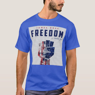 T-shirt de liberté avec l'art CD