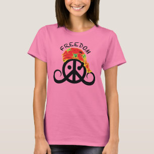 T-shirt de liberté (la sonnerie des femmes ;