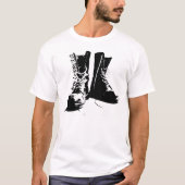T-shirt de Licker de la botte des hommes (Devant)