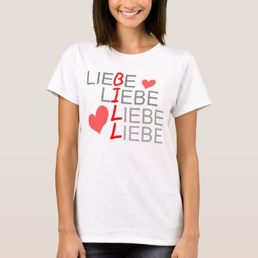 T-shirt de Liebe Liebe Liebe Liebe (Devant)