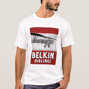 T-shirt de lignes aériennes de Belkin