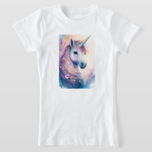 T-shirt de l'Imaginaire de la fille Unicorn