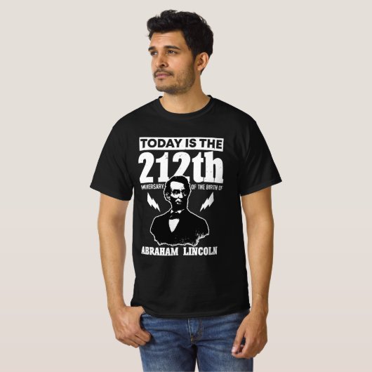 T-shirt de Lincoln (Devant entier)