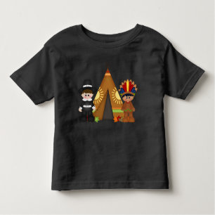 T-shirt de l'Indien de Thanksgiving unisex