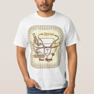 T-shirt de l'infirmière personnalisée