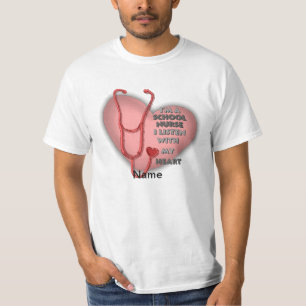 T-shirt de l'infirmière Red Heart