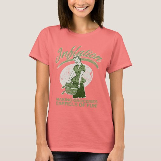 T-shirt de l'inflation (Devant)