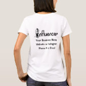 T-shirt de l'influent (Dos)