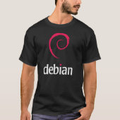 T-shirt de Linux Debian (Devant)