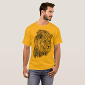 T-shirt de lion (Devant entier)