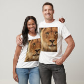 T-shirt de lion (Unisexe)