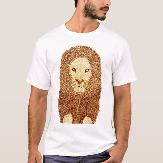 T-shirt de lion (Devant)