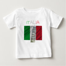 T-shirt de l'Italie de bébé