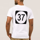 T-shirt de l'itinéraire 37 de l'annuler 82 de (Dos)