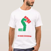T-shirt de l'occupation israélienne de la Palestin (Devant)