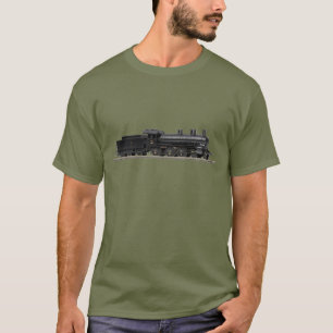 T-shirt de locomotive de train rapide