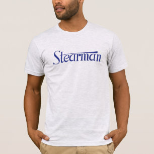 T-shirt de logo d'avions de Stearman