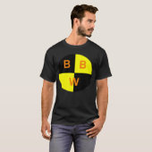T-shirt de logo de BBW (noir) (Devant entier)