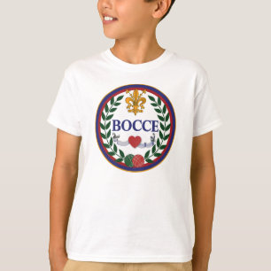 T-shirt de logo de Bocce du garçon