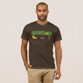 T-shirt de logo de bushcraft (Devant entier)
