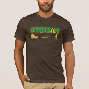 T-shirt de logo de bushcraft