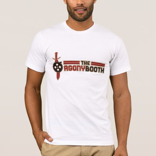 T-shirt de logo de cabine d'agonie (Devant)