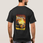 T-shirt de logo de Codebearers - bleu "le feu (Dos)