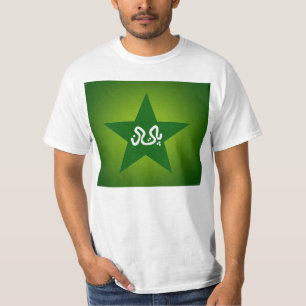 T-shirt de logo de cricket du Pakistan
