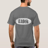 T-shirt de logo de fLAtDiSk (Dos)