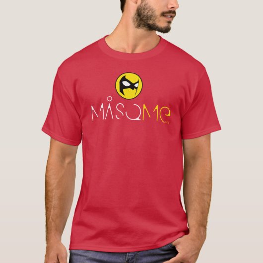 T-shirt de logo de MasqMe des hommes (Devant)