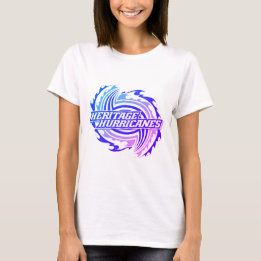 T-shirt de logo de Miami d'ouragans d'héritage