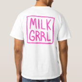T-shirt de logo de MILKGRRL (Dos)