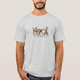 T-shirt de logo de NSPCA