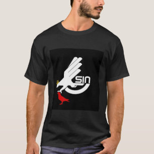 T-shirt de logo de péché