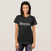 T-shirt de logo de Planetarion des femmes grand (Devant entier)
