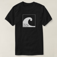 T-shirt de "logo" de raz-de-marée - hommes