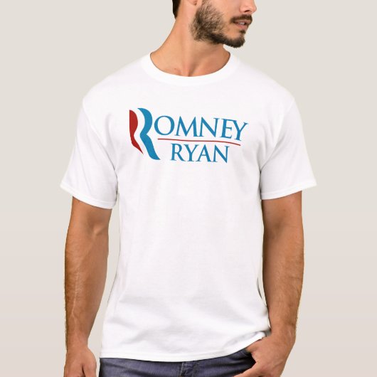 T-shirt de logo de Romney Ryan "R" (Devant)