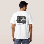 T-shirt de logo de Scrybe (Dos entier)