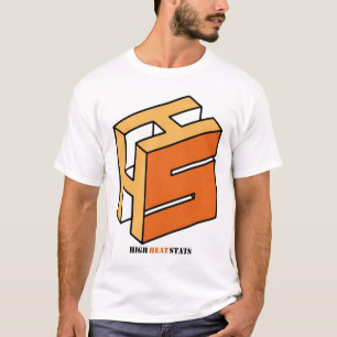 T-shirt de logo de stat du feu vif